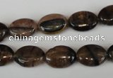 CST46 15.5 inches 10*14mm oval staurolite gemstone beads wholesale