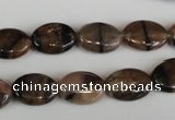 CST47 15.5 inches 12*16mm oval staurolite gemstone beads wholesale