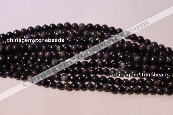 CSU101 15.5 inches 5mm round natural sugilite gemstone beads