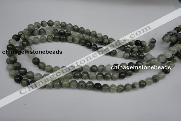 CSW03 15.5 inches 8mm round seaweed quartz beads wholesale