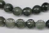 CSW14 15.5 inches 10mm faceted round seaweed quartz beads wholesale