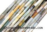 CTB1060 15 inches 4*13mm tube colorful amazonite beads wholesale