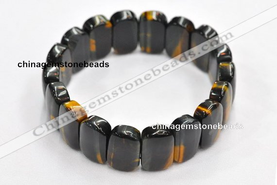 CTB19 7.5 inches 12*20mm tiger eye stretch bracelet wholesale