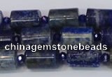 CTB200 15.5 inches 10*15mm tube lapis lazuli gemstone beads