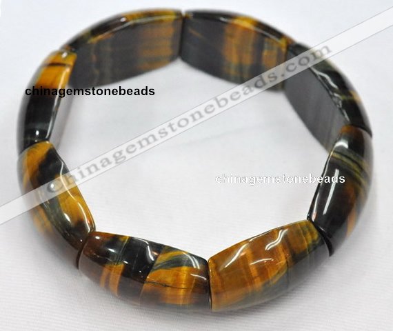 CTB21 12*18mm 7.5 inches tiger eye stretch bracelet wholesale