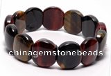 CTB25 7 inches 16*18mm tiger eye stretch bracelet wholesale