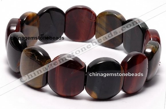 CTB25 7 inches 16*18mm tiger eye stretch bracelet wholesale