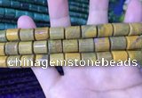 CTB258 15.5 inches 10*12mm tube natural ocean jasper beads