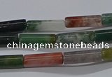 CTB314 15.5 inches 4*13mm tube Indian agate beads wholesale