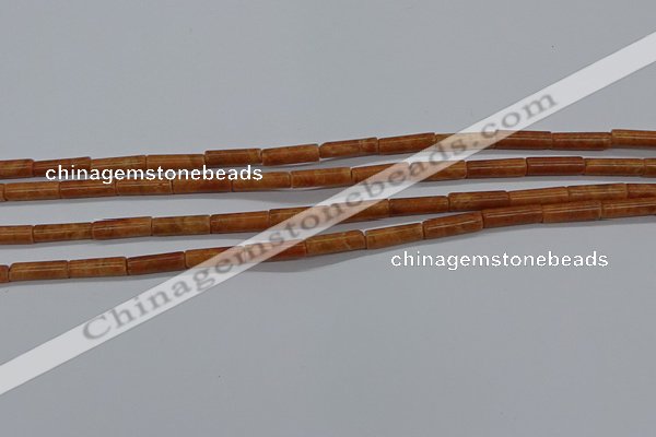 CTB336 15.5 inches 4*13mm tube tiger skin jasper beads wholesale