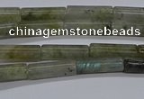 CTB353 15.5 inches 4*13mm tube labradorite beads wholesale