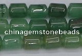 CTB705 15.5 inches 6*8mm tube green aventurine beads wholesale