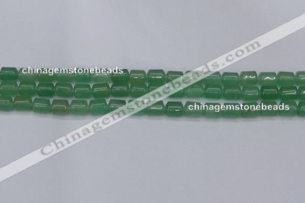 CTB706 15.5 inches 6*8mm tube green aventurine beads wholesale