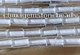 CTB810 15.5 inches 2*4mm tube white crystal beads wholesale