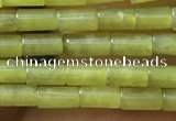 CTB814 15.5 inches 2*4mm tube korean jade beads wholesale