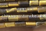 CTB823 15.5 inches 2*4mm tube yellow tiger eye beads wholesale