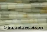 CTB963 15 inches 2*4mm tube amazonite beads