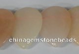 CTD02 Top drilled 22*30mm flat teardrop pink aventurine beads