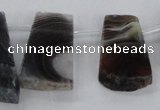 CTD1669 Top drilled 12*20mm - 25*45mm freeform agate gemstone beads