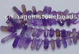 CTD2110 Top drilled 10*25mm - 12*45mm sticks ametrine beads