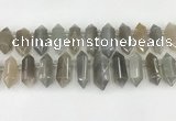 CTD2393 Top drilled 13*30mm - 14*42mm sticks moonstone beads