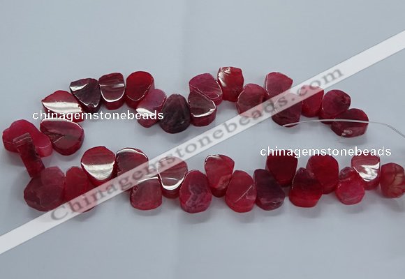 CTD2603 Top drilled 13*18mm - 23*33mm freeform agate beads