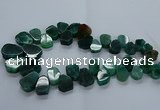 CTD2605 Top drilled 13*18mm - 23*33mm freeform agate beads