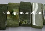 CTD2693 Top drilled 16*22mm - 16*55mm rectangle agate beads