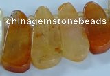 CTD2700 15.5 inches 10*25mm - 18*50mm freeform agate beads