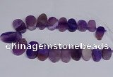 CTD2745 Top drilled 18*25mm - 22*40mm freeform agate beads