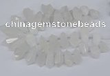 CTD2859 Top drilled 15*20mm - 22*50mm sticks quartz beads