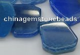 CTD341 Top drilled 15*20mm - 25*30mm freeform agate beads