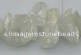 CTD3553 Top drilled 10*20mm - 12*30mm sticks plated quartz beads