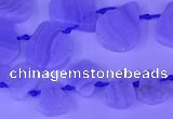 CTD3858 Top drilled 8*10mm - 12*15mm freeform blue lace agate beads