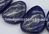 CTD457 15.5 inches 25*30mm - 35*45mm freeform lapis lazuli beads