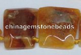 CTD662 Top drilled 25*30mm - 30*40mm freeform agate beads