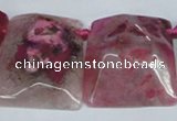 CTD663 Top drilled 25*30mm - 30*40mm freeform agate beads