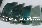 CTD735 Top drilled 15*20mm - 15*40mm wand agate gemstone beads