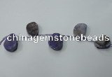 CTD803 Top drilled 20*30mm - 25*35mm freeform agate beads