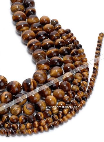 CTE02 15.5 inches round yellow tiger eye beads wholesale