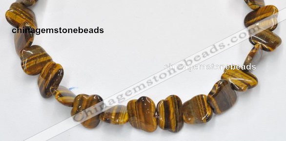 CTE09 18*22mm butterfly shape yellow tiger eye beads Wholesale