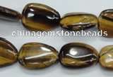 CTE113 15.5 inches 13*18mm freeform yellow tiger eye beads wholesale