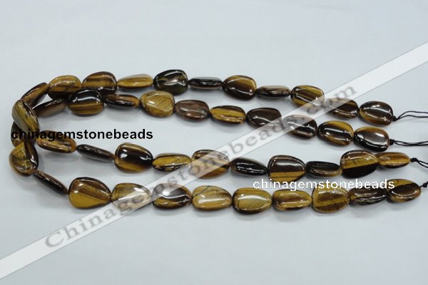 CTE113 15.5 inches 13*18mm freeform yellow tiger eye beads wholesale