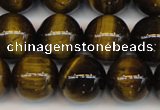 CTE1212 15.5 inches 10mm round AB grade yellow tiger eye beads