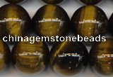 CTE1215 15.5 inches 16mm round AB grade yellow tiger eye beads