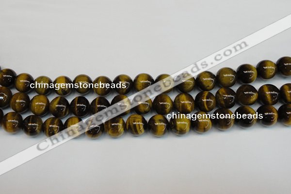 CTE1218 15.5 inches 6mm round AB+ grade yellow tiger eye beads