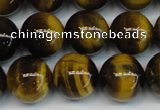 CTE1219 15.5 inches 8mm round AB+ grade yellow tiger eye beads