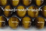 CTE1228 15.5 inches 10mm round A grade yellow tiger eye beads