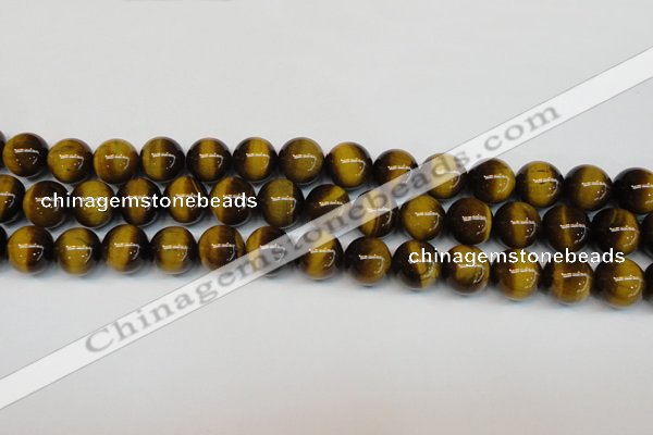 CTE1234 15.5 inches 6mm round A+ grade yellow tiger eye beads