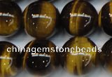 CTE1245 15.5 inches 12mm round AA grade yellow tiger eye beads